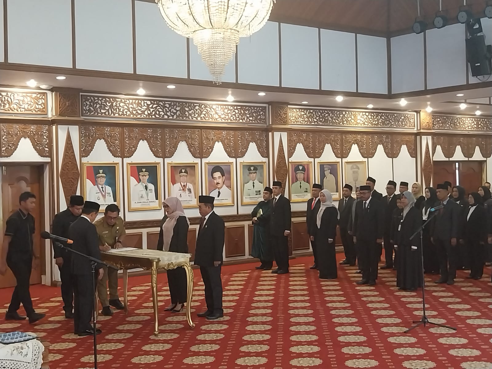 Gubernur Al Haris lantik puluhan pejabat Pemprov Jambi (dok/Aan)