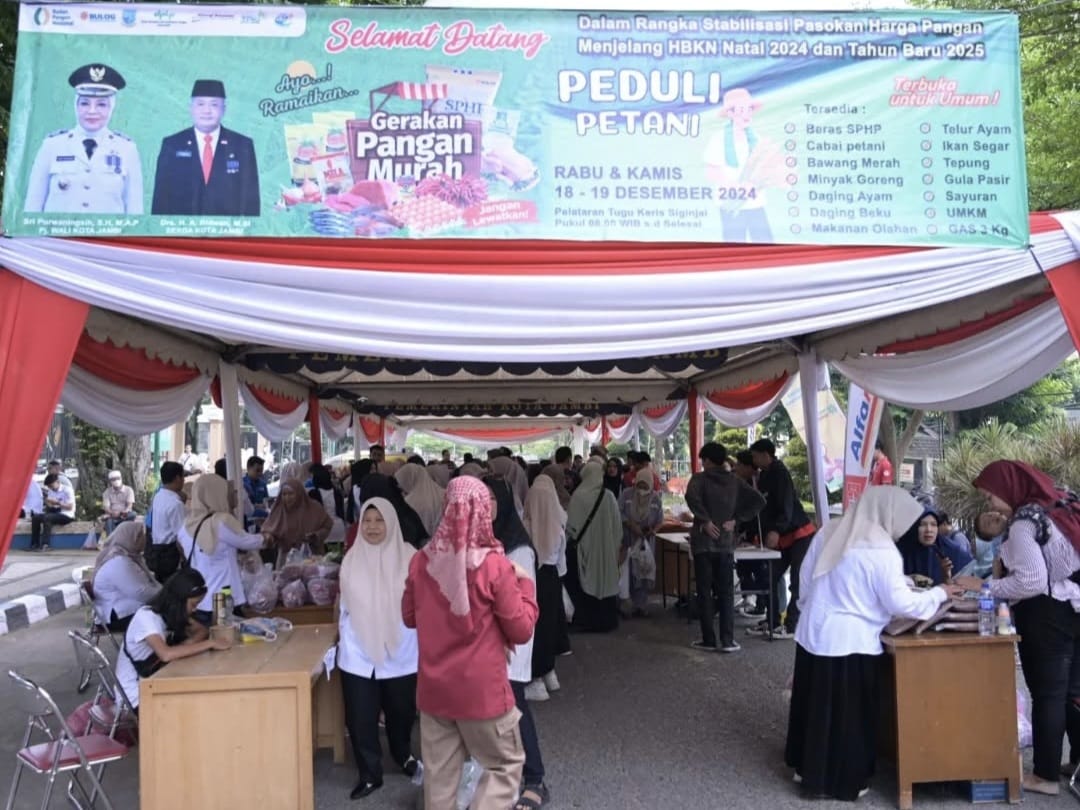 Pemkot Jambi gelar pasar murah jelang nataru