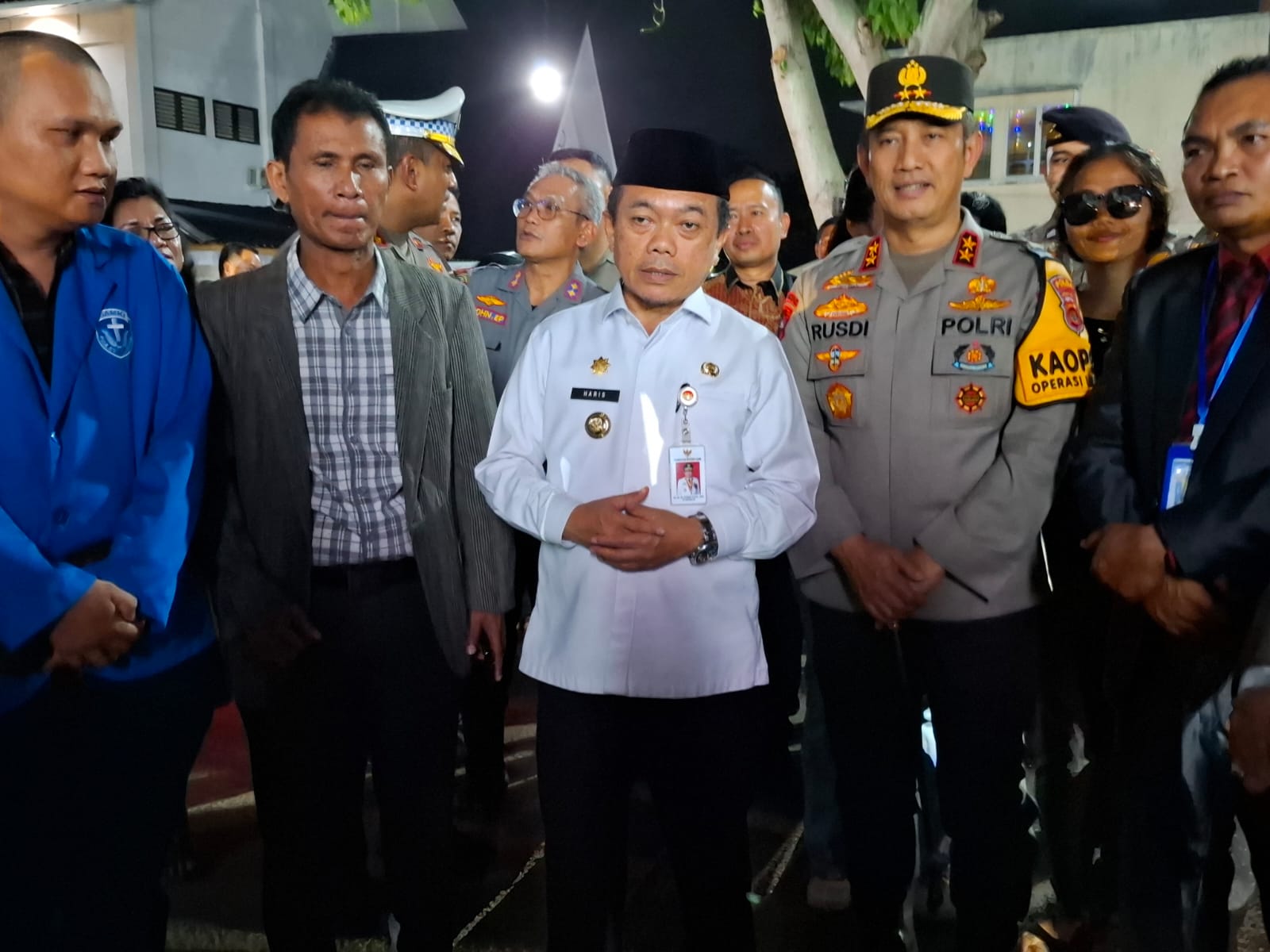 Gubernur Jambi, Al Haris tinjau pelaksanaan ibadah natal di gereja