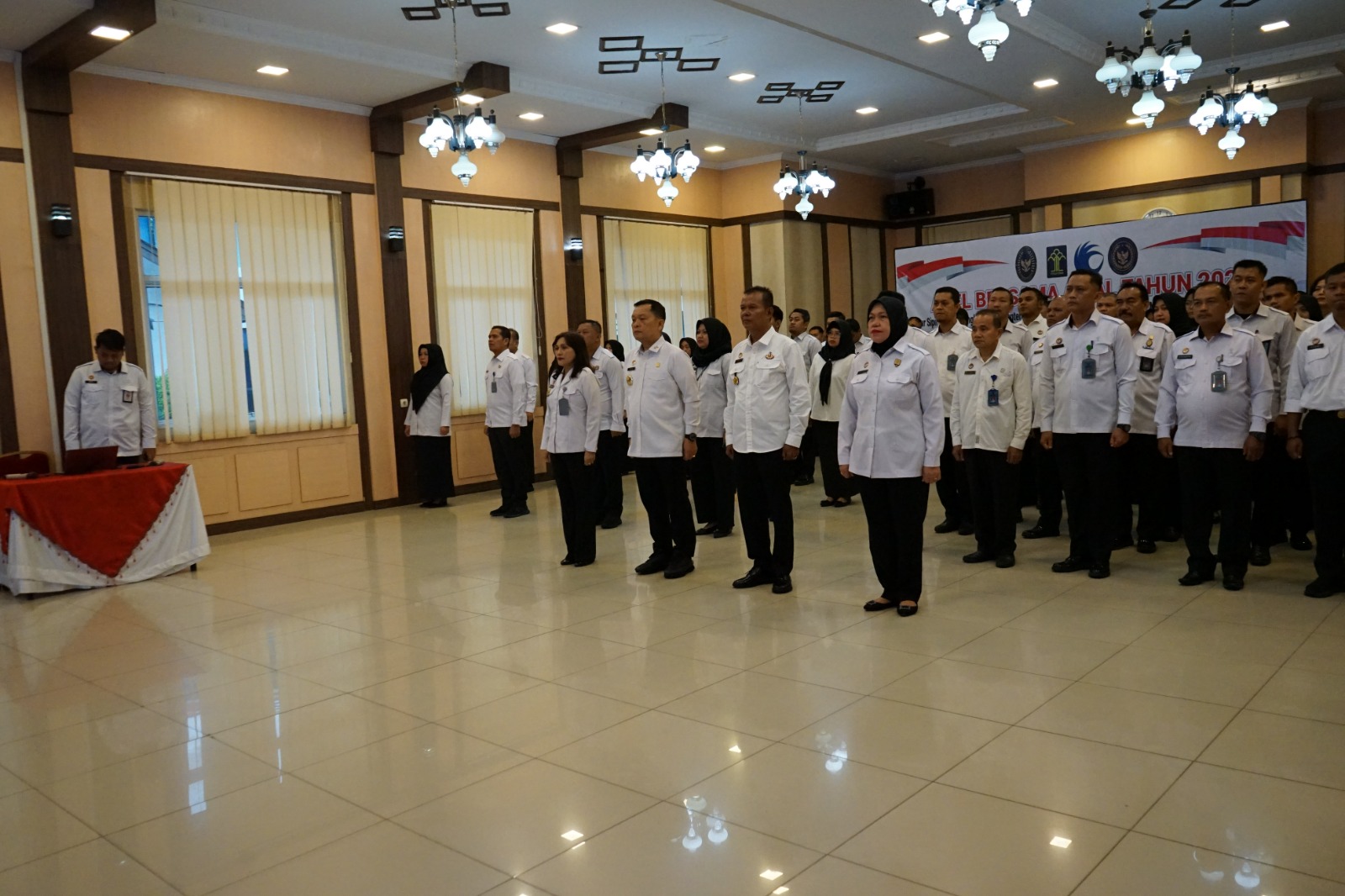 Apel awal tahun 2025 Menko bidang hukum, HAM, imigrasi, dan Permasyarakatan