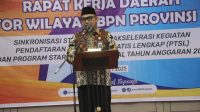 Sekda Provinsi Jambi, Sudirman berharap BPN dan Pemda saling berkolaborasi