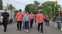 Gubernur Jambi Al Haris jalan santai bersama ribuan warga dalam rangka menyemarakkan HUT Jambi ke-68