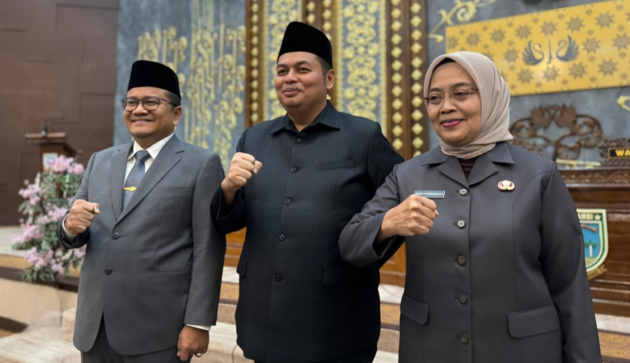 Dr. Maulana hadiri rapat paripurna pengumuman penetapan Walikota Jambi terpilih 2025-2029