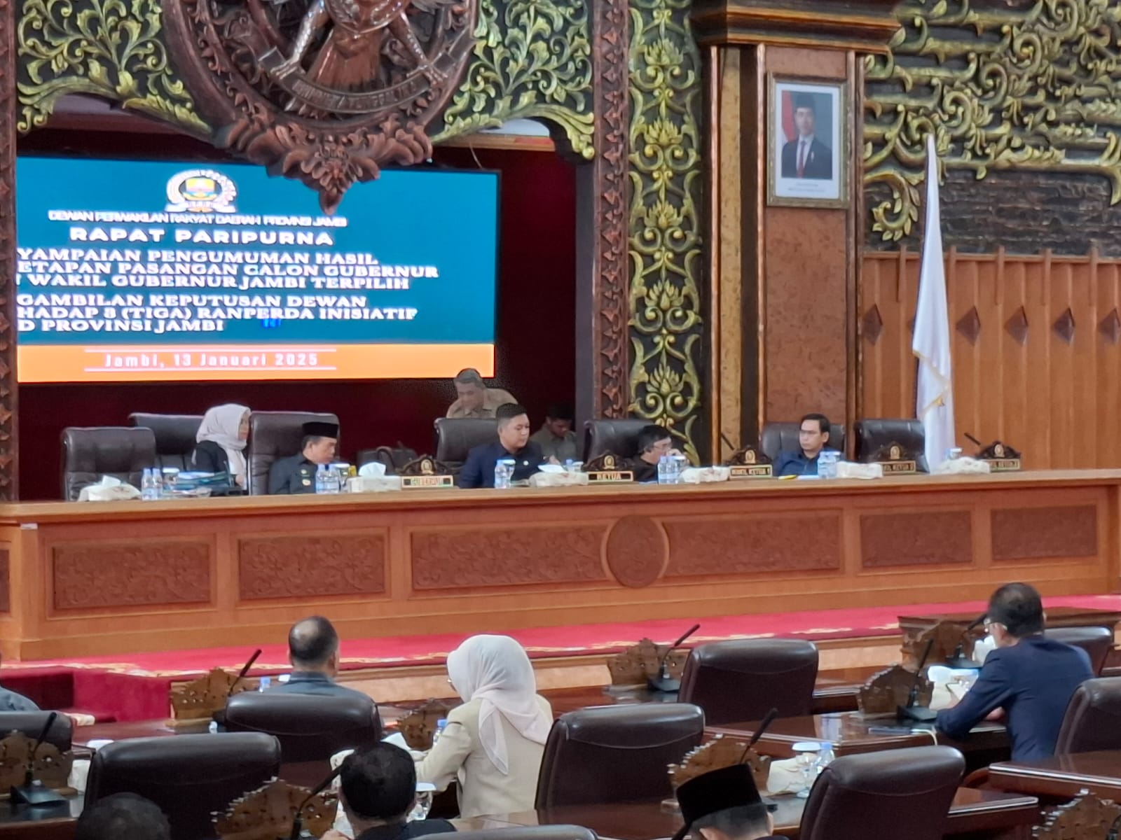 DPRD Provinsi Jambi tetapkan Al Haris dan Abdulah Sani sebagai Gubernur & wakil Gubernur terpilih periode 2025-2030