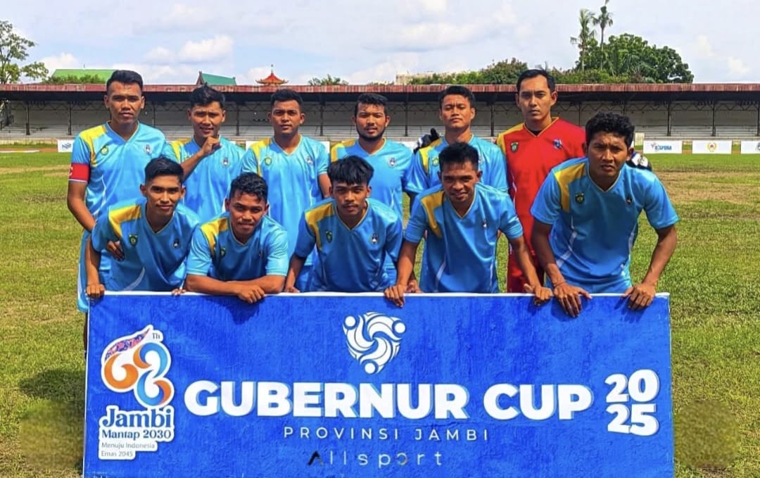 Bungo sabet juara 3 Gubernur Cup Jambi tahun 2025