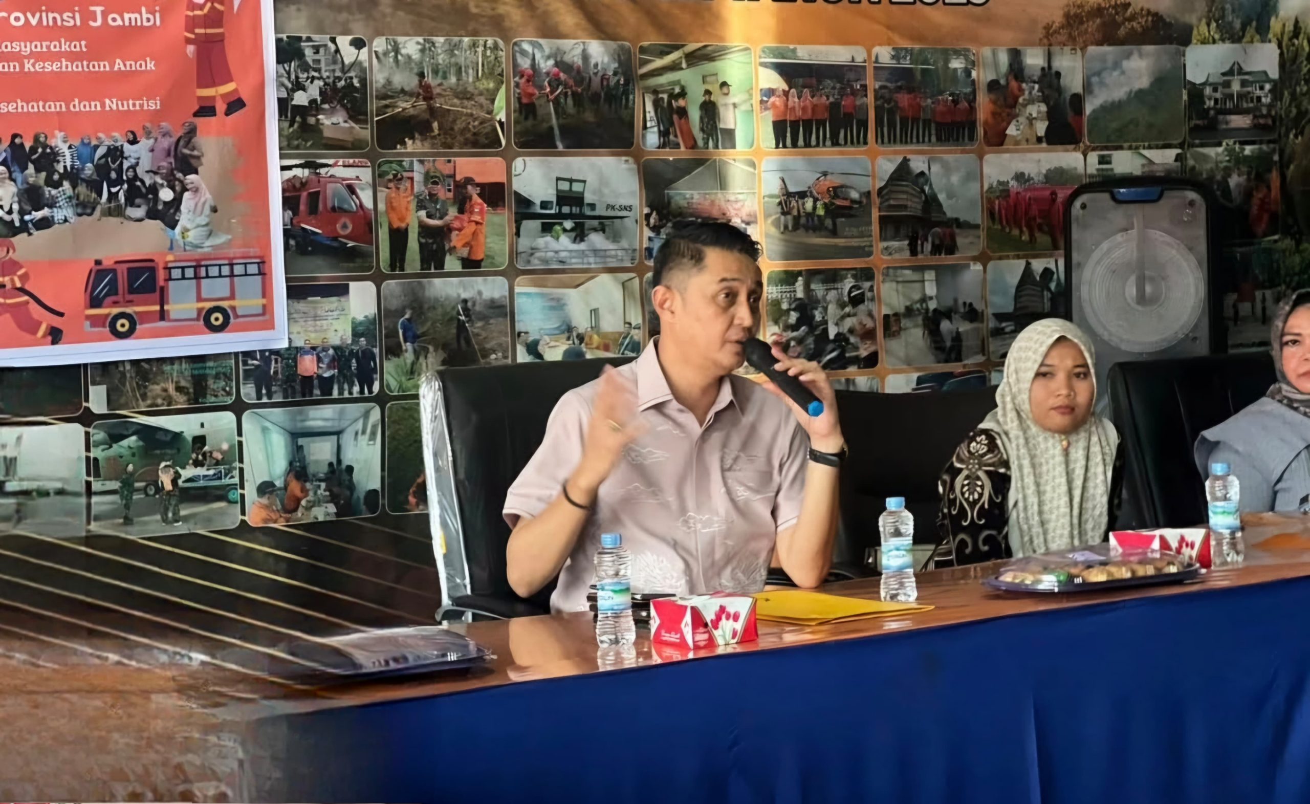 Kepala Pelaksana BPBD Provinsi Jambi, Bachyuni Deliansyah