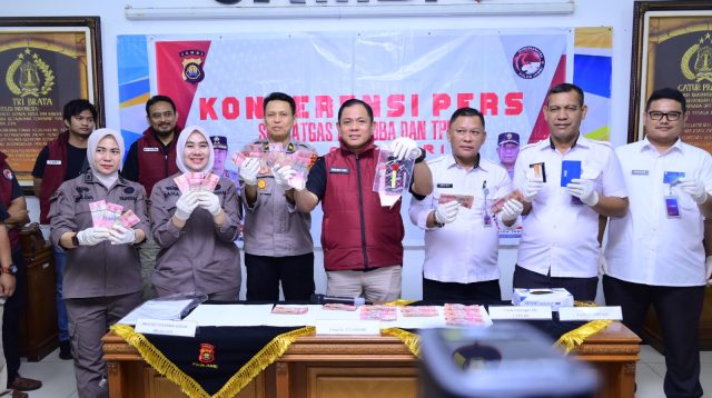 Ditresnarkoba Polda Jambi ungkap kasus jaringan narkoba di lapas kelas IIa Jambi