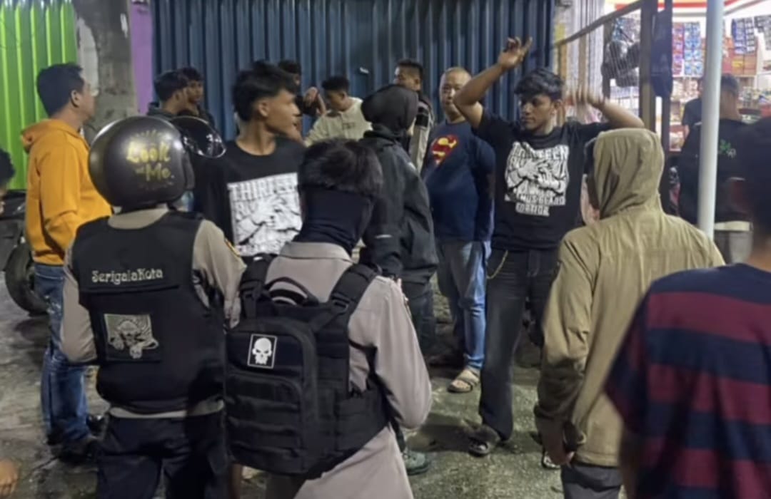 Polresta Jambi gelar patroli mitigasi geng motor