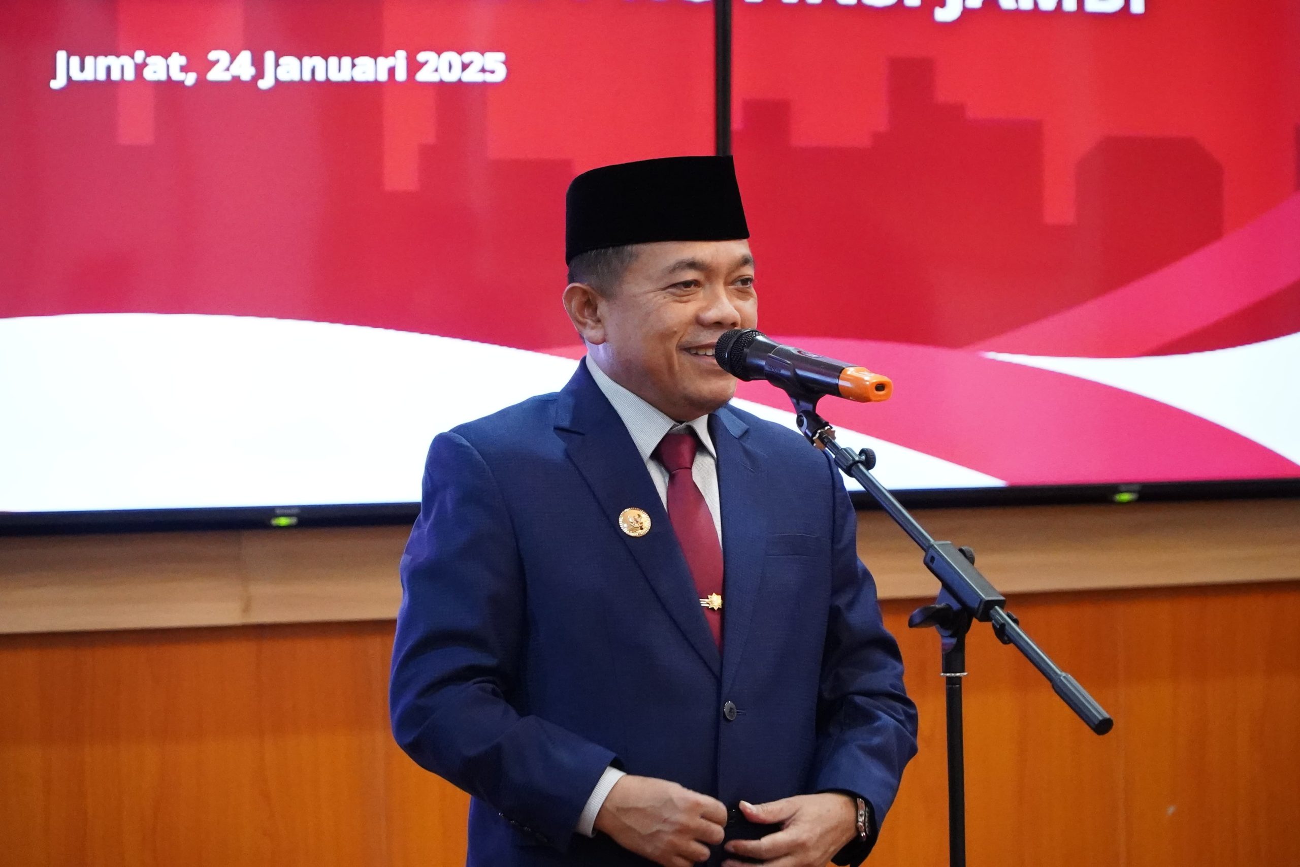 Al Haris sampaikan kondisi kesehatan Abdullah Sani jelang pelantikan Gubernur dan wakil Gubernur Jambi terpilih periode 2025-2030