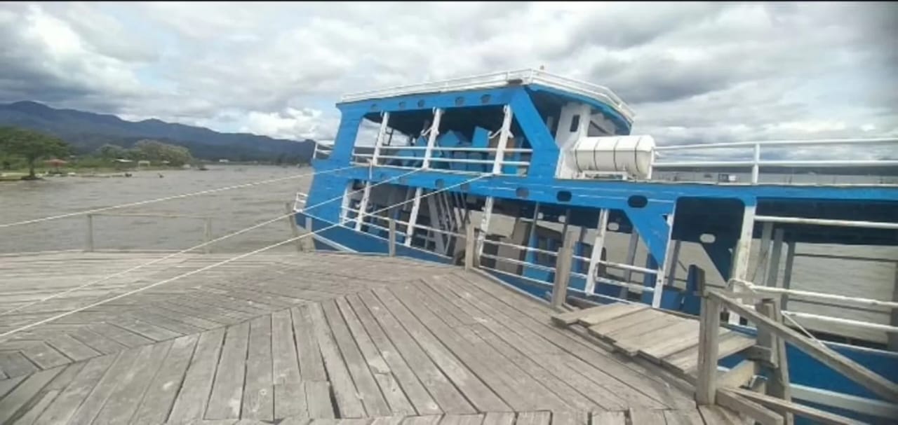 Kapal Kerinci Sakti Wisata di audit Inspektorat Provinsi Jambi (poto:mjb)
