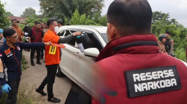 Rekonstruksi bos narkoba asal Jambi, Helen CS