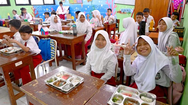 Ilustrasi 14 sekolah di Kota Jambi penerima Makan Bergizi Gratis (poto:dok/sekretariat negara)