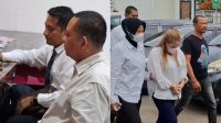Penyerahan tersangka dan berkas perkara kasus narkoba Didin dan Helen ke Kejari Jambi
