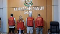Ratu narkoba Jambi Helen, dan Didin, Tek Hui, beserta Mafi dilimpahkan ke Kejaksaan Negeri Jambi