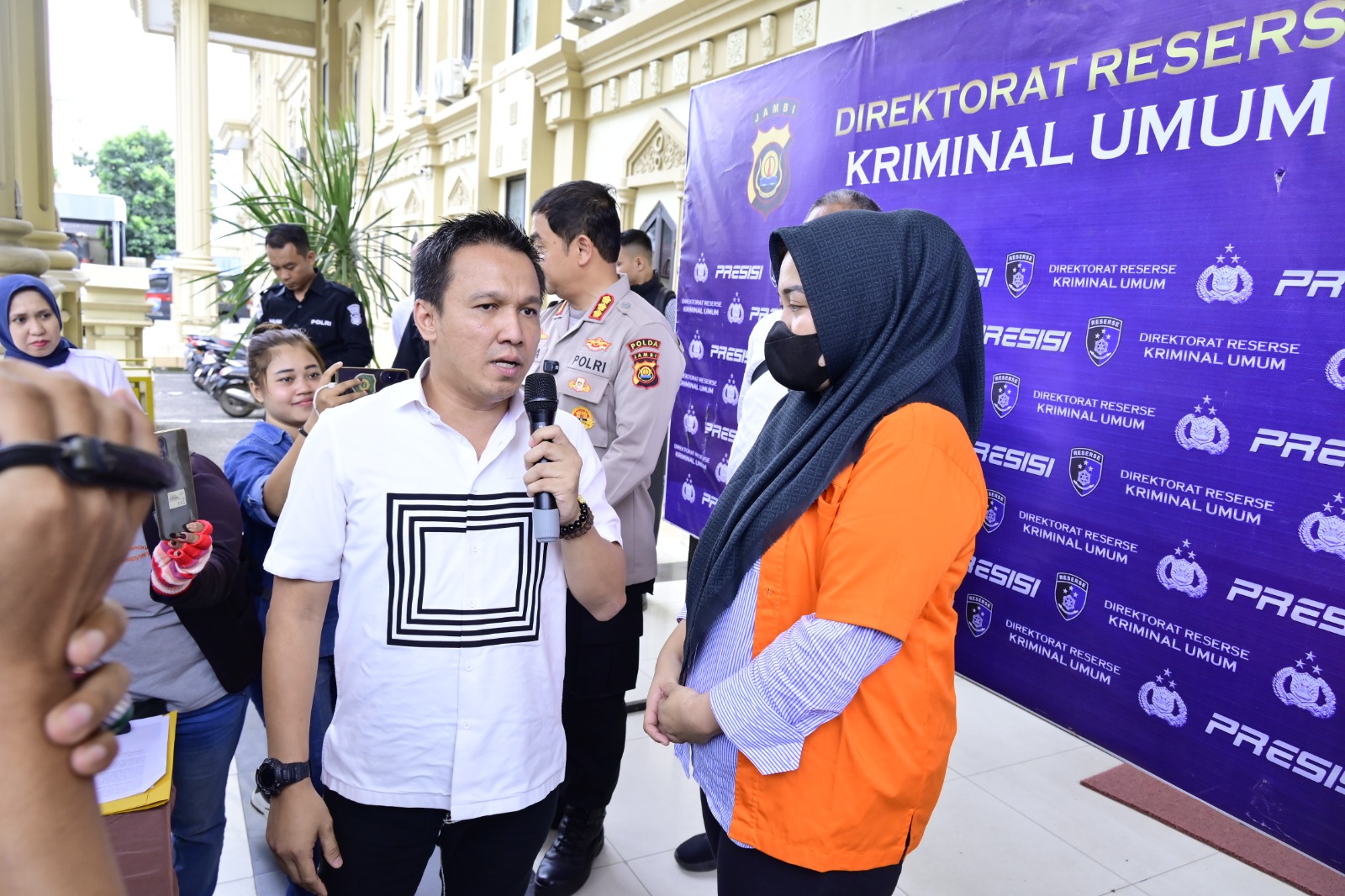 Oknum Bhayangkari di Jambi ditetapkan sebagai tersangka kasus penipuan hingga Rp 4,5 milliar
