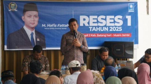 Ketua DPRD Provinsi Jambi lakukan reses perdana di tahun 2025 dengan menyerap aspirasi masyarakat di Kabupaten Batanghari dan Muaro Jambi