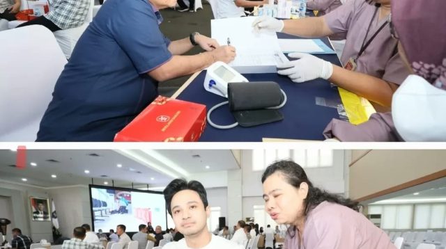 Maulana-Diza, Walikota dan wakil Walikota Jambi terpilih jalani tes kesehatan di Kantor Kementerian Dalam Negeri