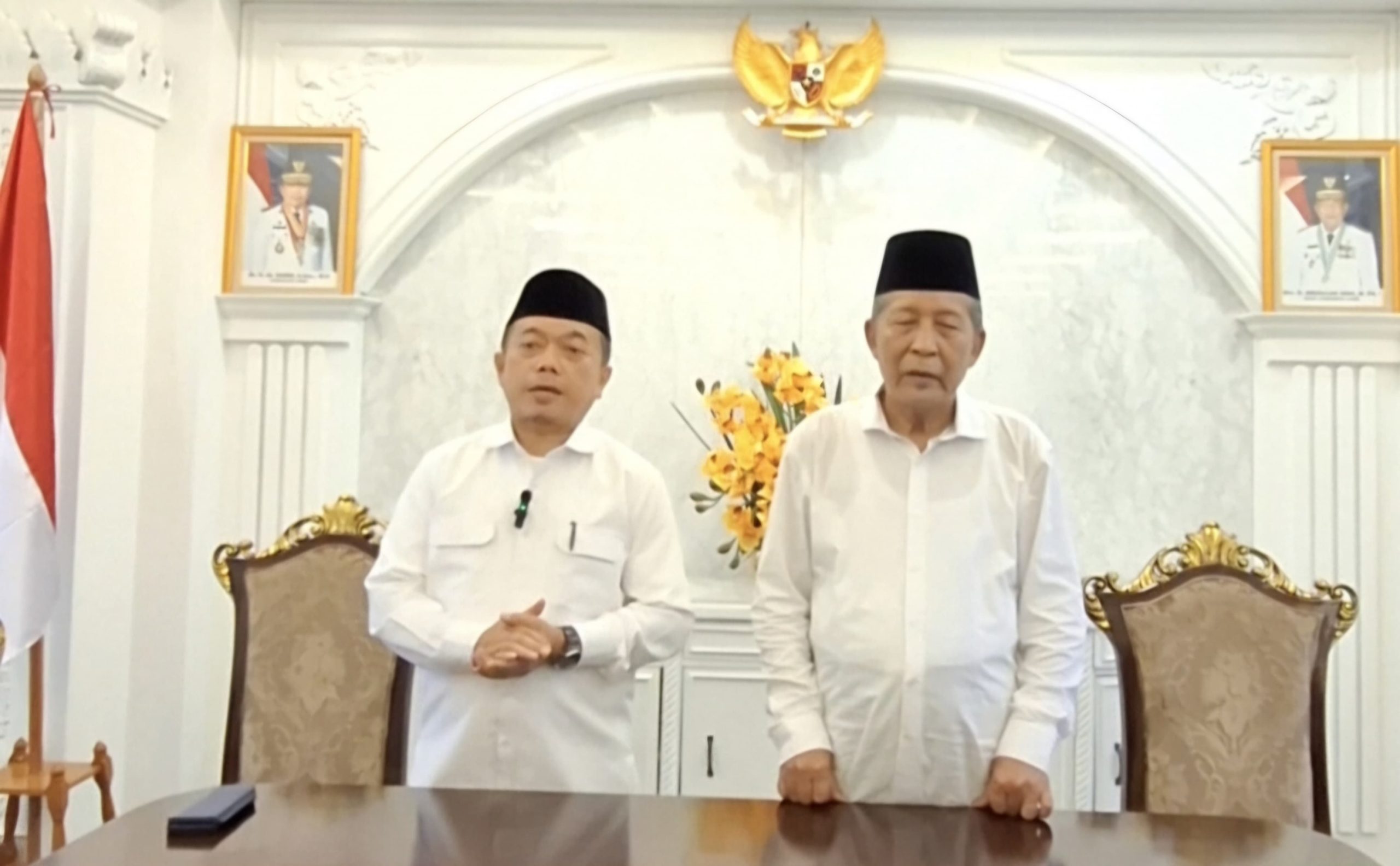 Gubernur dan wakil Gubernur Jambi terpilih Haris-Sani minta doa restu masyarakat Jambi sebelum pelantikan Kepala Daerah 2025