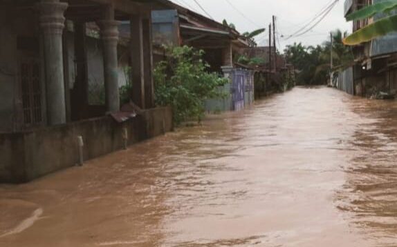 Banjir di perumahan Bougenville Kota Jambi