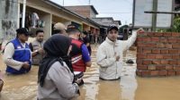 Wakil Walikota Jambi Diza Hazra Aljosha tinjau lokasi banjir