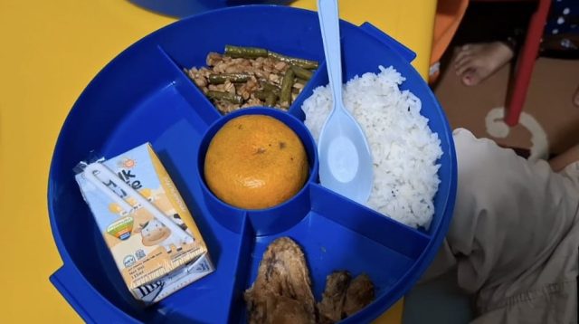 Menu makanan MBG di Kota Jambi