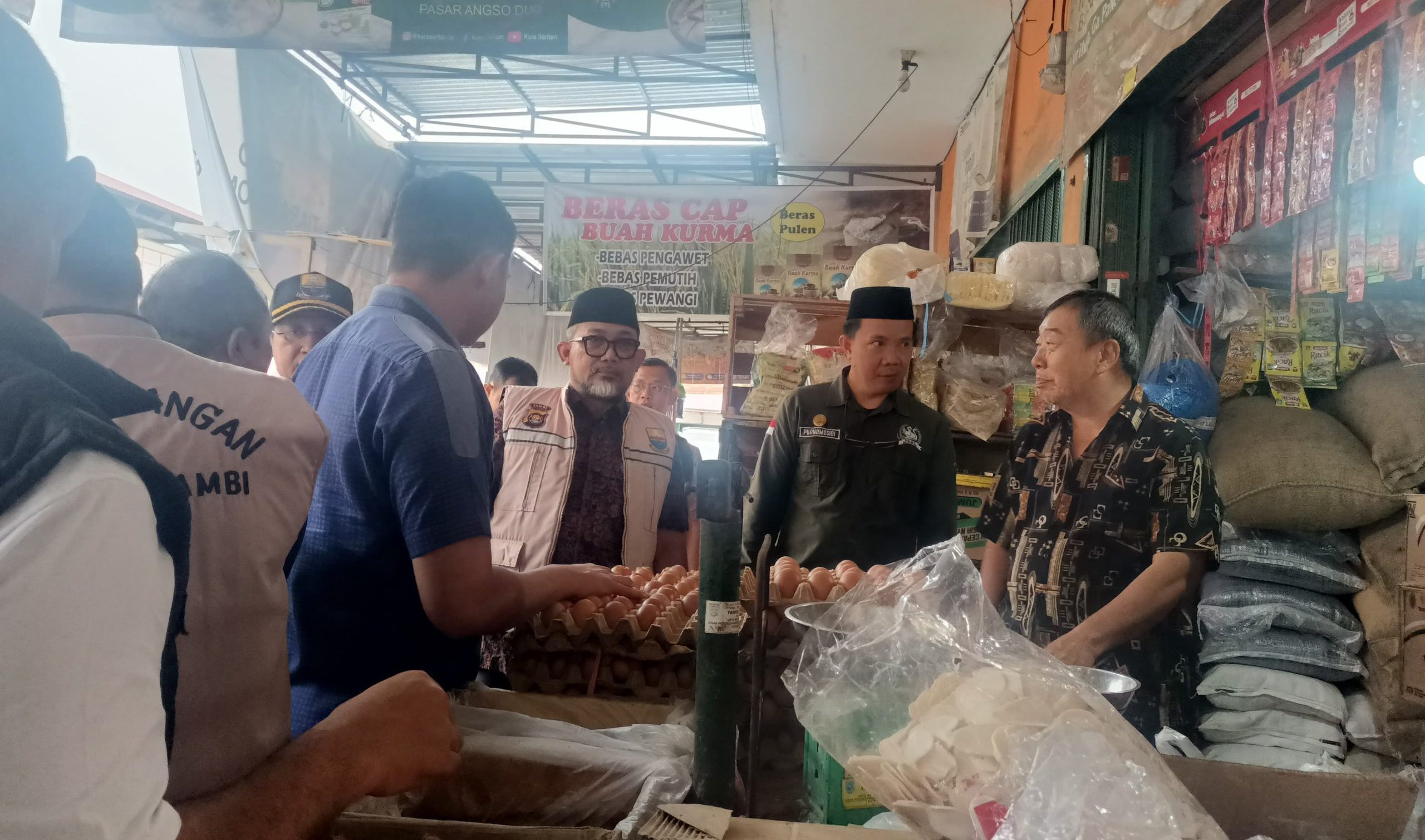 Pemprov Jambi sidak pasar Angso Duo jelang ramadhan