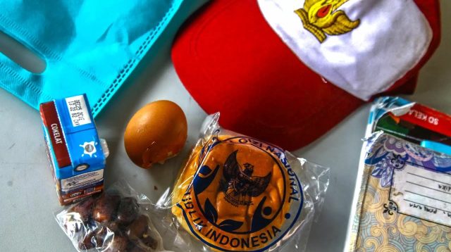 Ilustrasi menu makan bergizi gratis