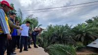 Gubernur Jambi, Al Haris tinjau kondisi jalan lintas Jambi-Sumatera Barat yang putus