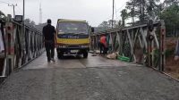 Jembatan Bailey di perbatasan Jambi-Sumatera Barat selesai dikerjakan