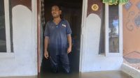 Kondisi rumah salah satu warga Kelurahan Penyengat Rendah terendam banjir