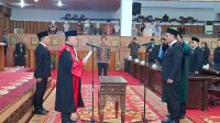 Samsul Riduan dilantik sebagai Wakil Ketua ll DPRD Provinsi Jambi