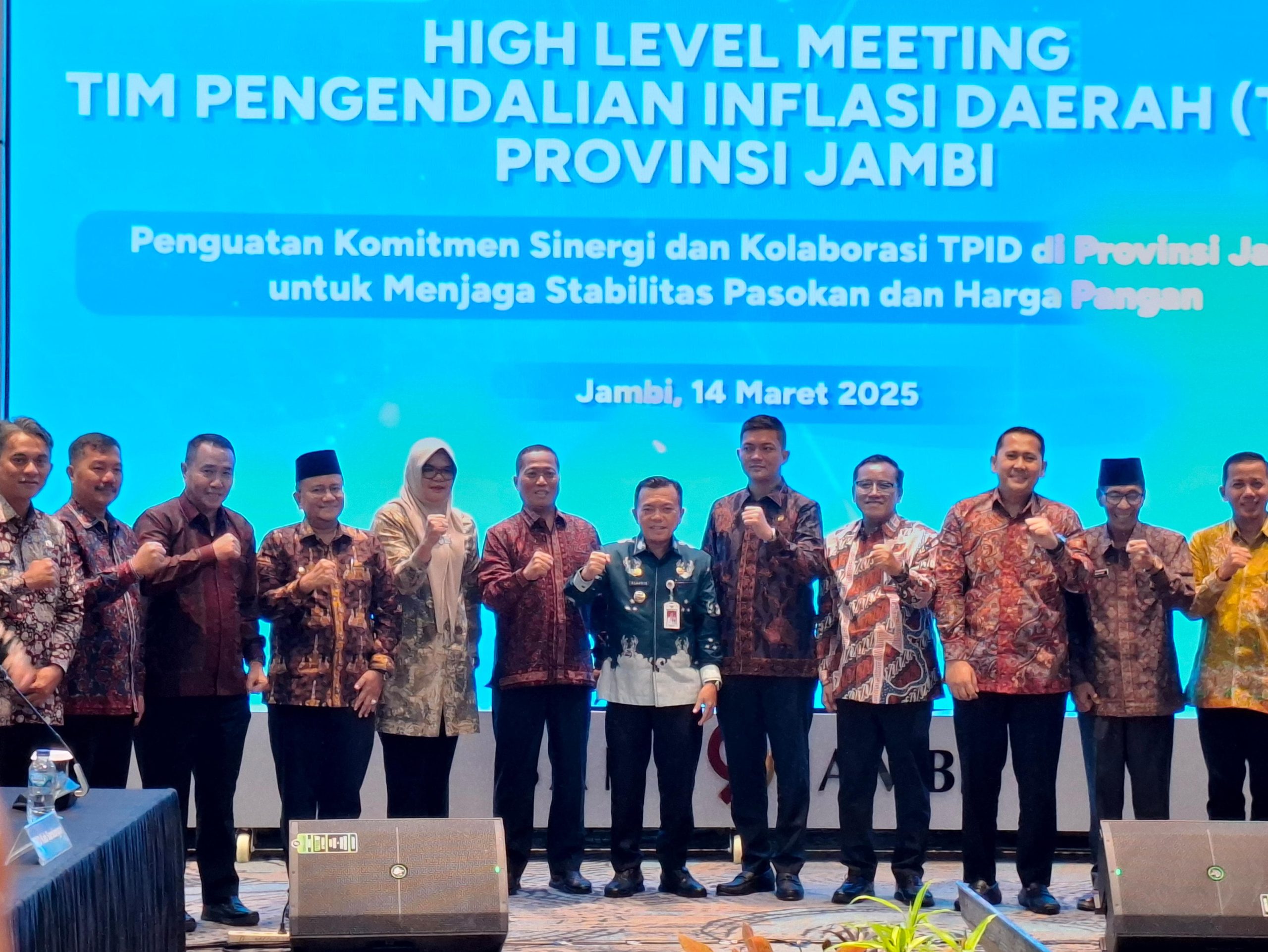 Gubernur Jambi Al Haris pimpin High Level Meeting TPID Provinsi Jambi tahun 2025