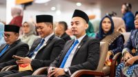 Anggota DPRD Provinsi Jambi, Dapil Kota Jambi, Zulkifli Linus bersama Ketua DPRD Provinsi Jambi, M Hafiz Fattah