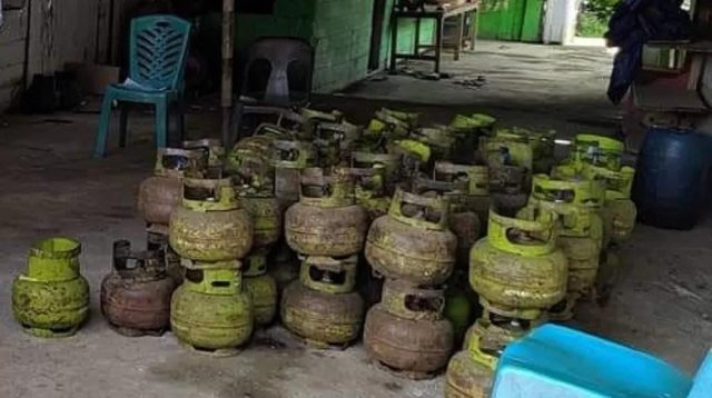 Tabung gas elpiji atau gas 3 kg