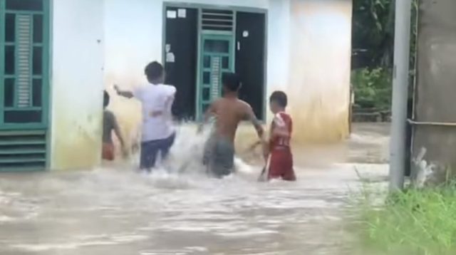 Kondisi banjir di wilayah Kota Jambi