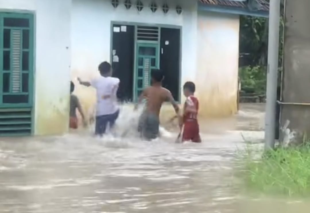 Kondisi banjir di wilayah Kota Jambi