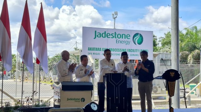 Gubernur Jambi Al Haris dampingi WWamen ESDM resmika Akatara Gas Processing Facility di Tanjung Jabung Barat