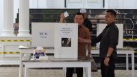 Gubernur Jambi Al Haris mencoblos pemilihan Ketua RT serentak se-Kota Jambi