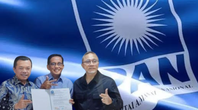 Momen kebersamaan Al Haris, Bakri, dan Zulkifli Hasan (dok/voj)