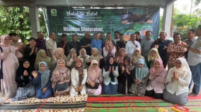 Alumni Fakultas Pertanian Universitas Andalas menggelar acara halal bihalal