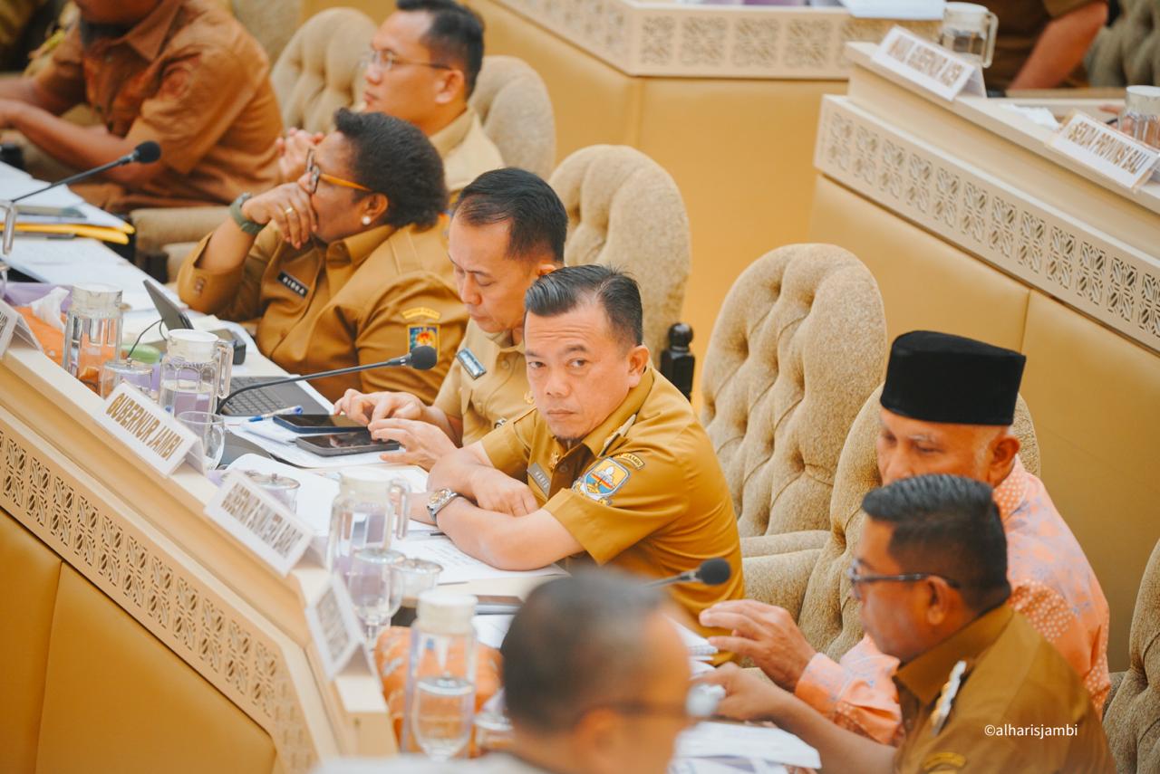 Gubernur Jambi Al Haris hadiri RDP Nasional di DPR RI