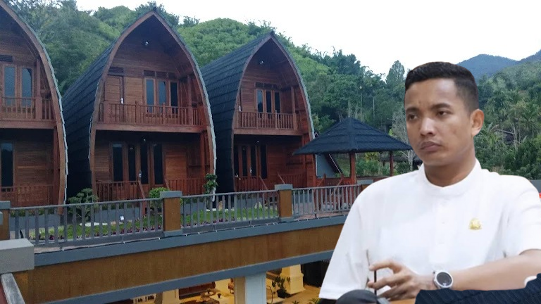 Anggota DPRD Provinsi Jambi, Afuan Yuza Putra minta Villa Boekit Diza ditutup sementara
