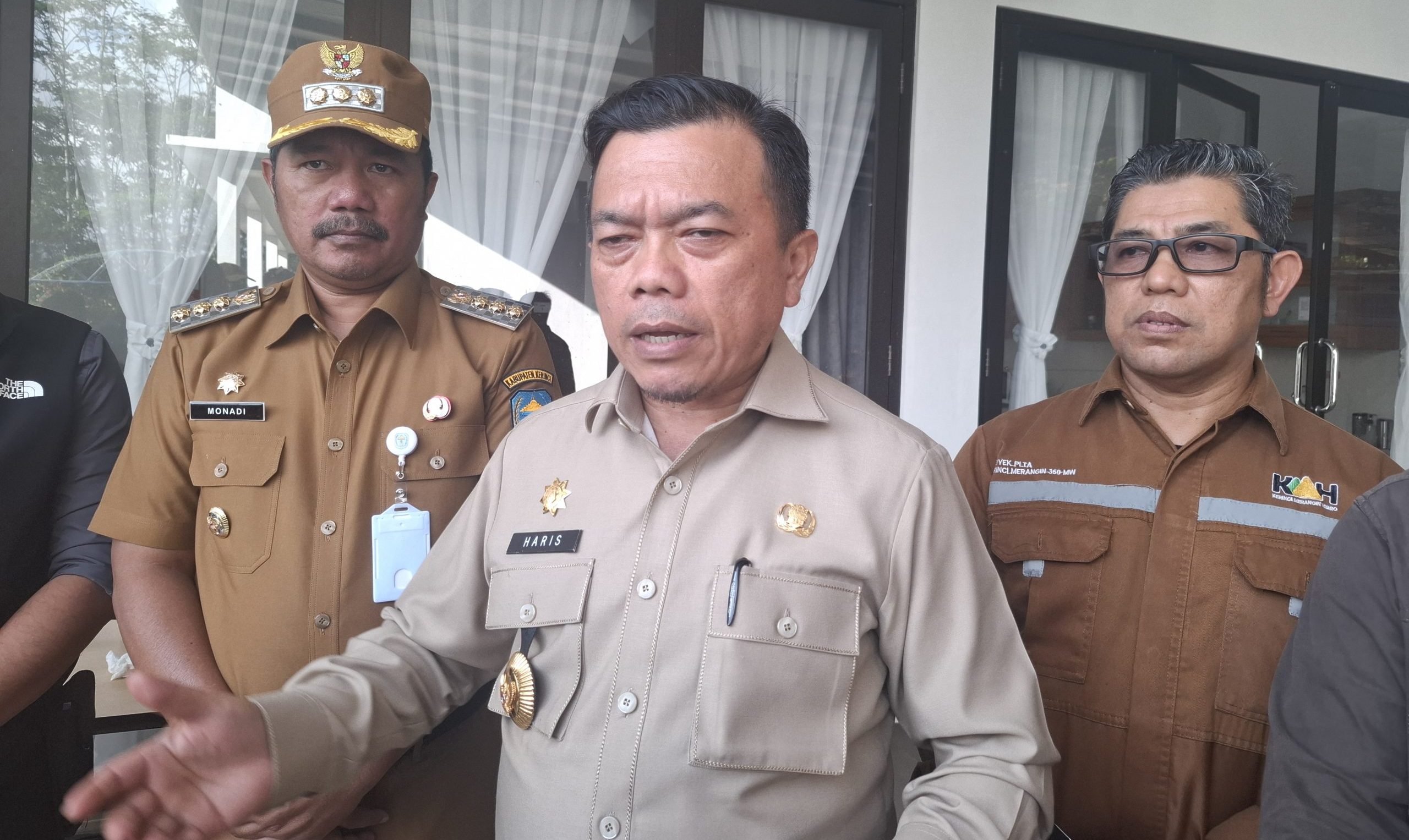Gubernur Jambi Al Haris meninjau PLTA Kerinci Merangin Hidro