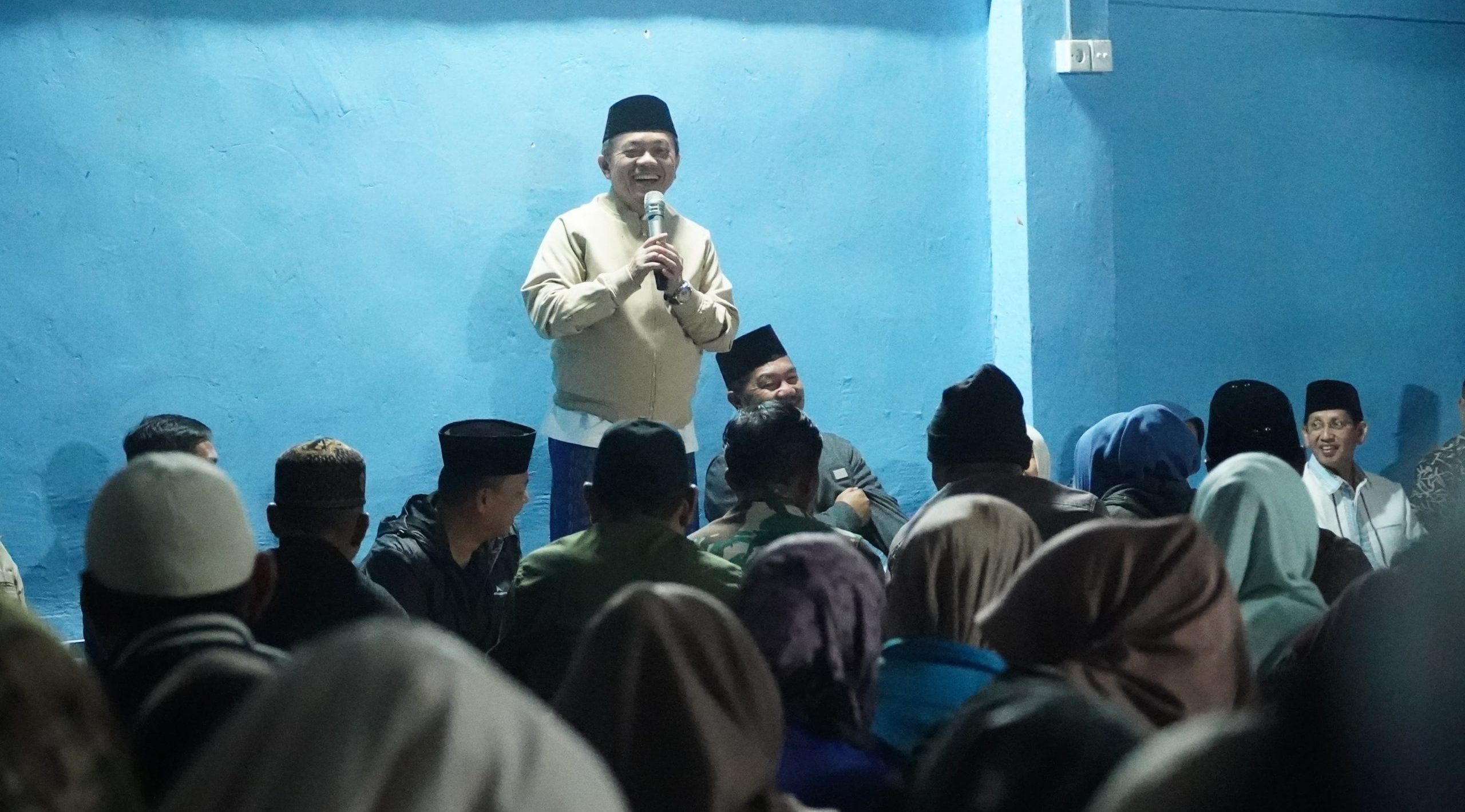 Gubernur Jambi Al Haris Pertisun di Desa Pasir Jaya, Kabupaten Kerinci