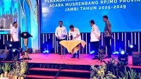 Pj. Sekretaris Daerah (Sekda) Mula P Rambe, hadir dalam Musrenbang RPJMD Provinsi Jambi 2025-2029
