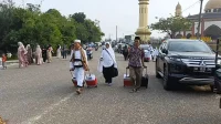 Calon jemaah haji asal Provinsi Jambi