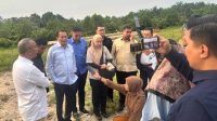 Anggota DPR RI Komisi Xll sidak Stockpile Batubara yang digarap oleh PT Sinar Anugerah Sukses (SAS)