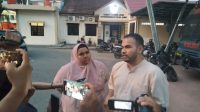 Anggota DPRD Provinsi Jambi, Rendra Ramadhan Usman bersama kuasa hukumnya, Dr. Rita Anggraini