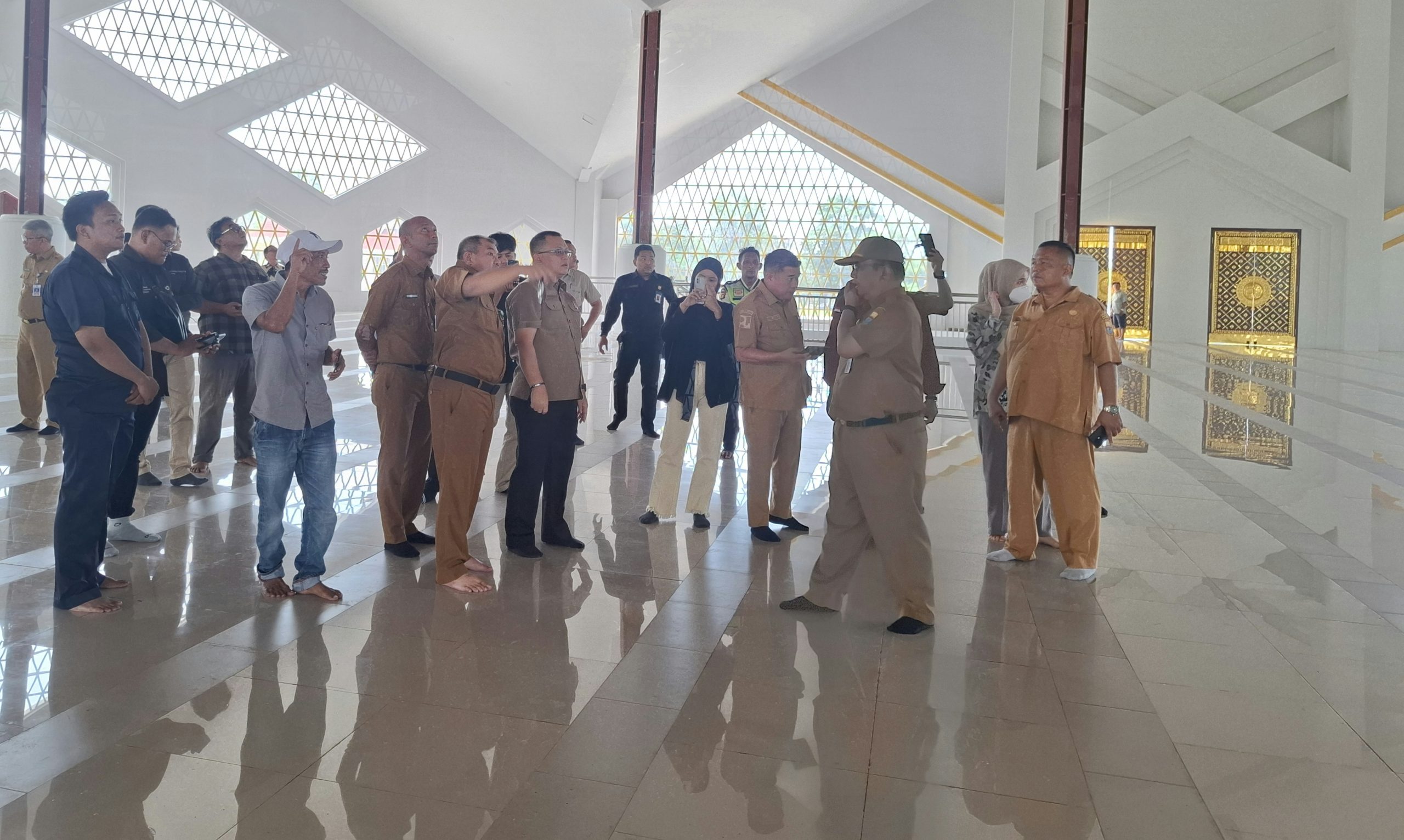 Komisi lll DPRD Provinsi Jambi tinjau kondisi Islamic Center