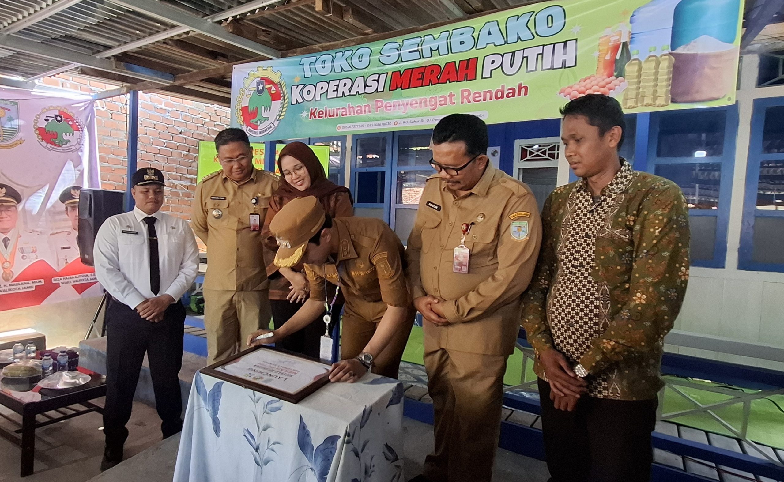 Koperasi Merah Putih launching di Kelurahan Penyengat Rendah